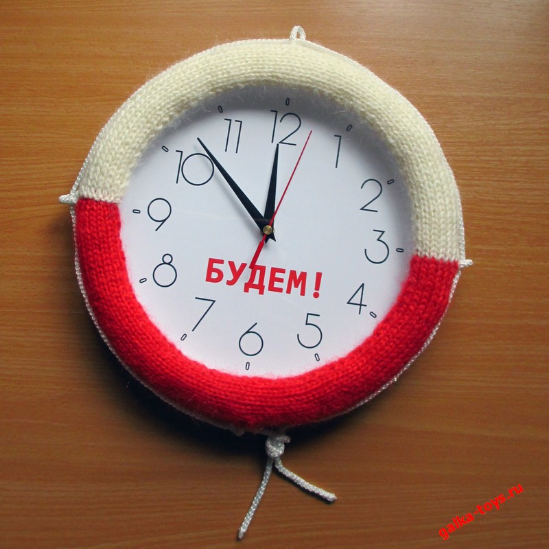 Часы настенные - "Спасательный круг" — изображение 3