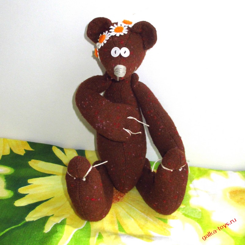 Мишка и ромашки — изображение 5