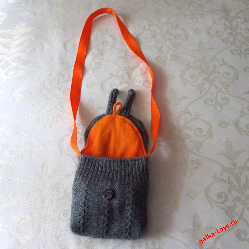 Сумка - Котик для девочки ( через плечо) — изображение 4