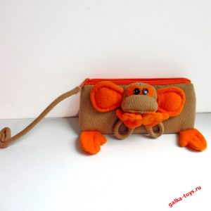 Косметичка - обезьянка с секретом