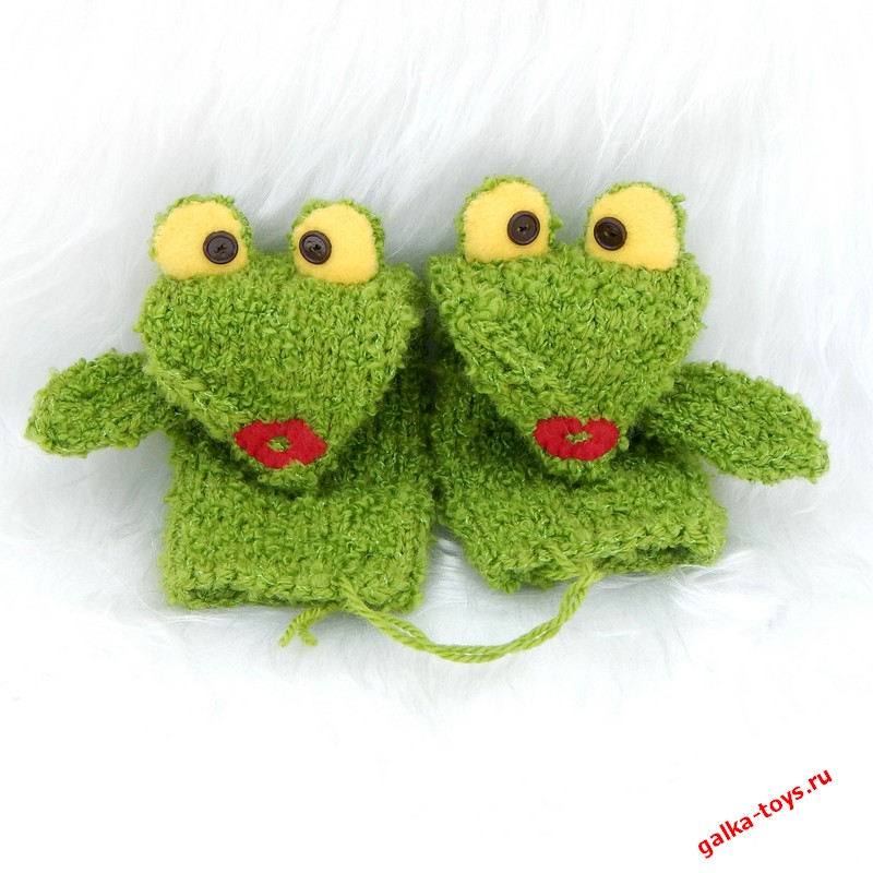 Варежки Лягушки-веселушки — изображение 3