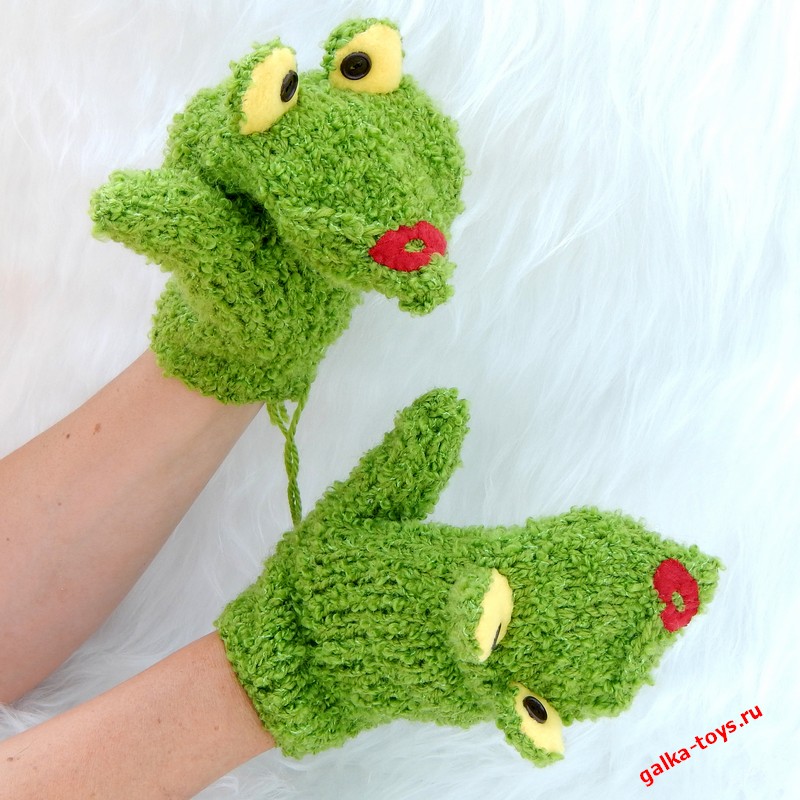 Варежки Лягушки-веселушки — изображение 4