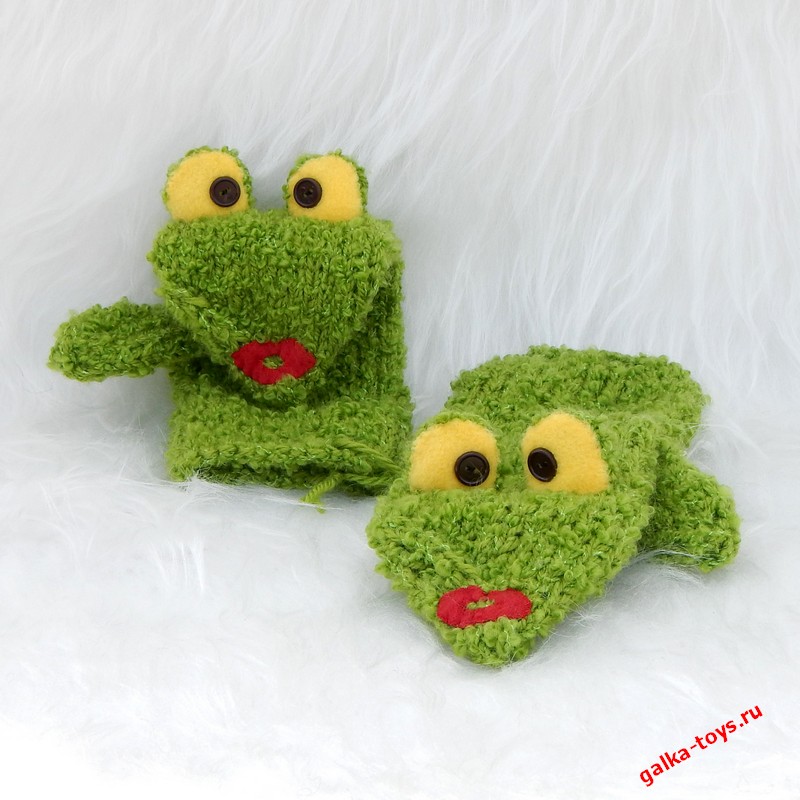 Варежки Лягушки-веселушки — изображение 6