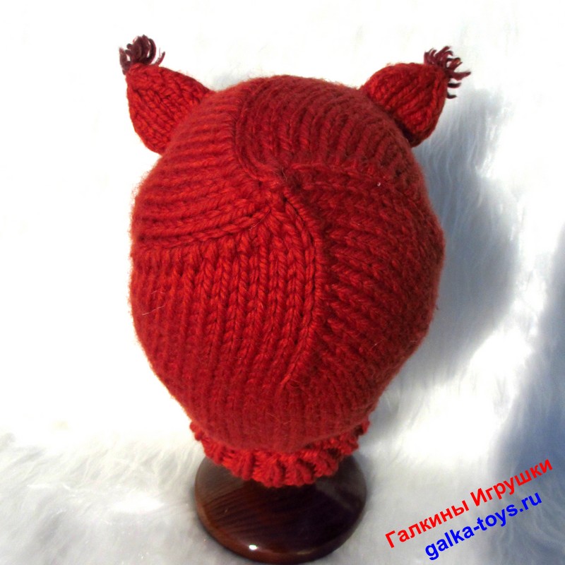 Шапка - шлем Белочка — изображение 6