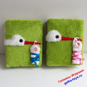 Аист Символ Счастья: Фотоальбом для Новорожденного 10х15