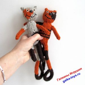 Вязаный котенок. Купить вязаного кота