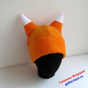 Шапочка Лиса. Купить. Рыжая, мягкая и красивая. Шапка Лиса с ушками. Шапочка лисички