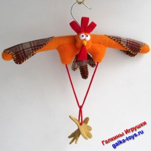 Мягкие вешалки плечики для одежды. Озорной петушок