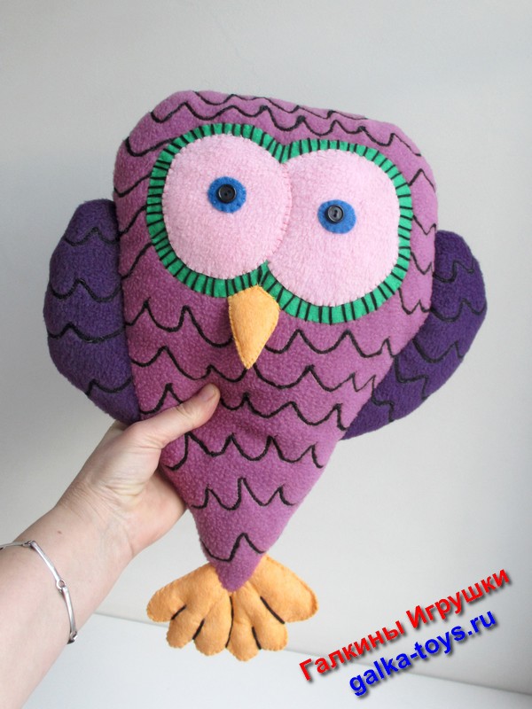 Сова. Игрушки по рисункам детей. Игрушки, придуманные детьми. — изображение 3