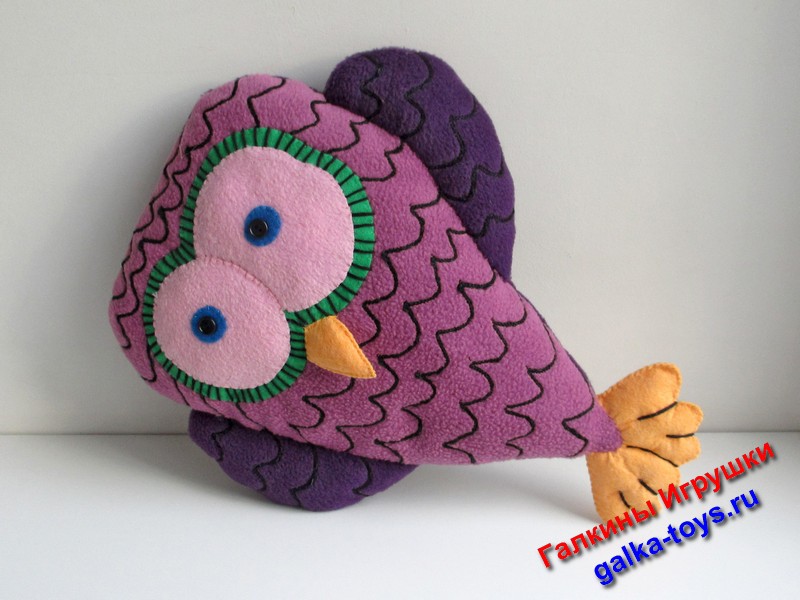 Сова. Игрушки по рисункам детей. Игрушки, придуманные детьми. — изображение 5