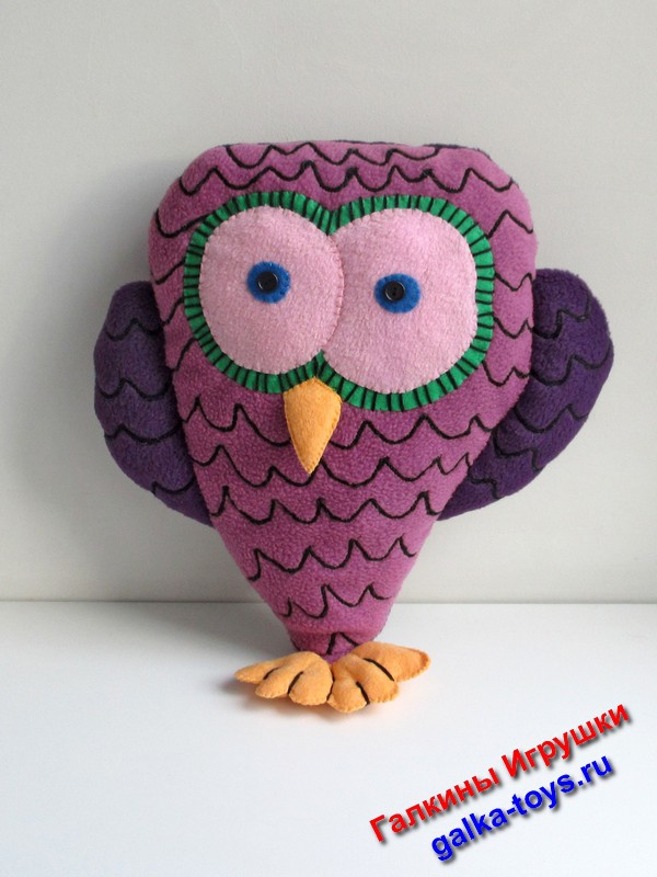 Сова. Игрушки по рисункам детей. Игрушки, придуманные детьми. — изображение 6