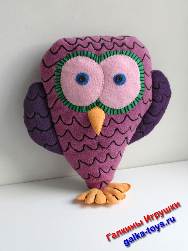 Сова. Игрушки по рисункам детей. Игрушки, придуманные детьми. — изображение 7
