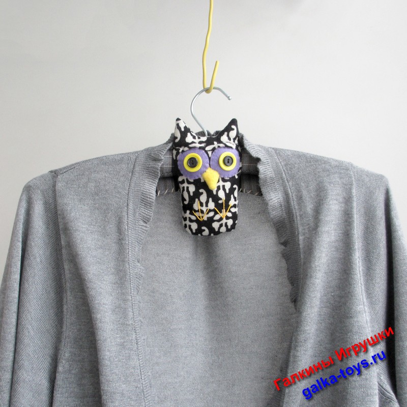 Вешалки для гардероба. Сказочная сова. — изображение 3