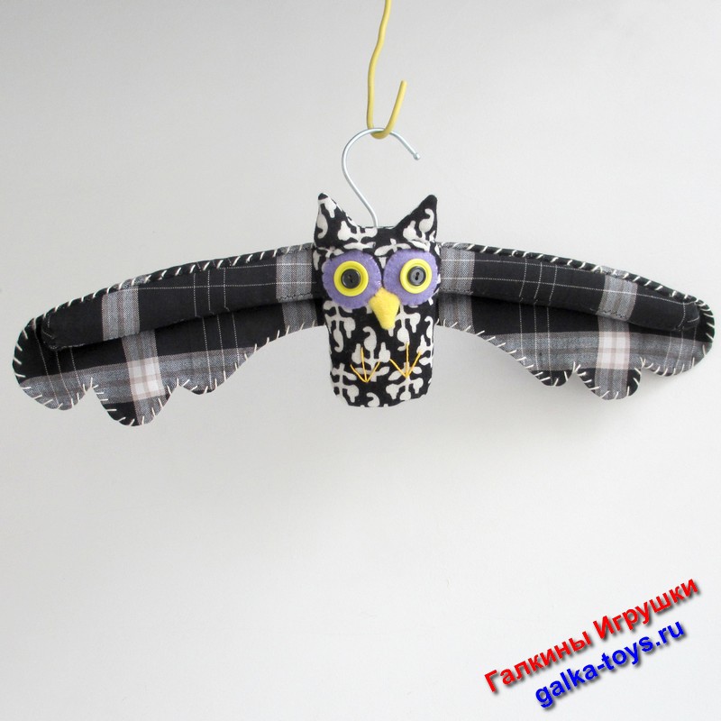 Вешалки для гардероба. Сказочная сова. — изображение 5