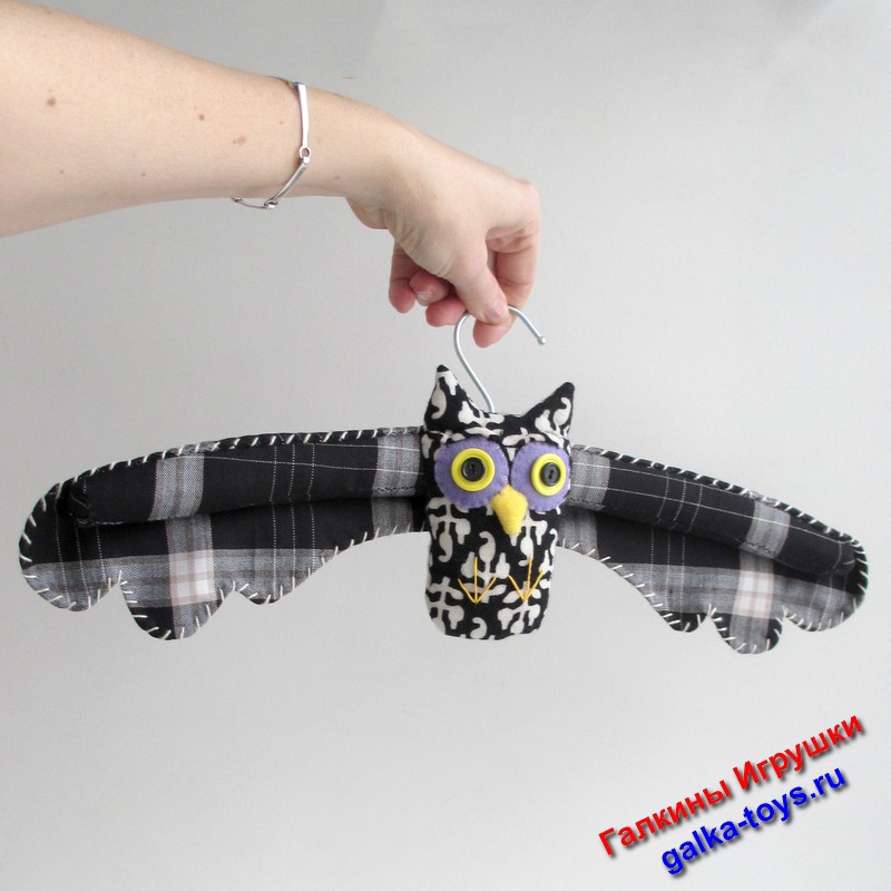 Вешалки для гардероба. Сказочная сова. — изображение 6