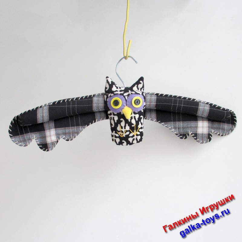 Вешалки для гардероба. Сказочная сова. — изображение 7