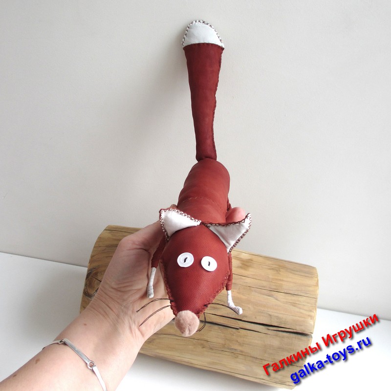 Пенал кожаный. Фигурка лиса. — изображение 6