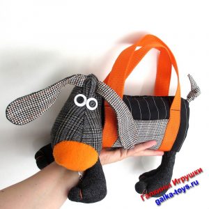 Детская сумка для девочки. Сумка собачка.