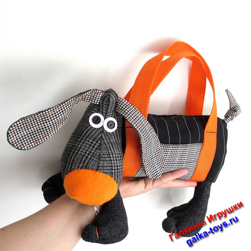 Детская сумка для девочки. Сумка собачка.