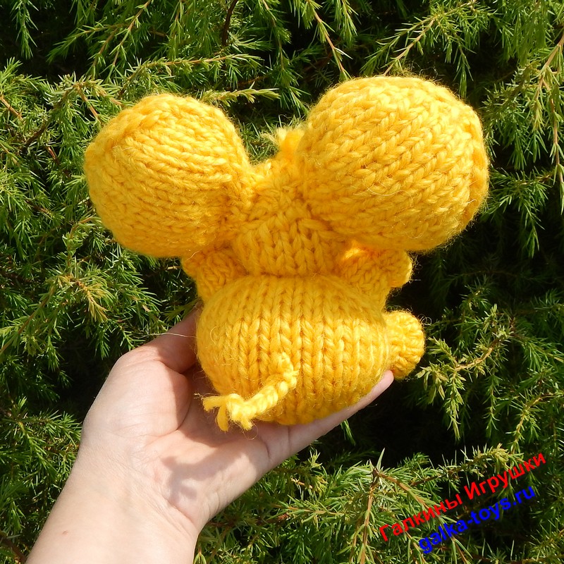 Желтый слоник мягкая игрушка. — изображение 4