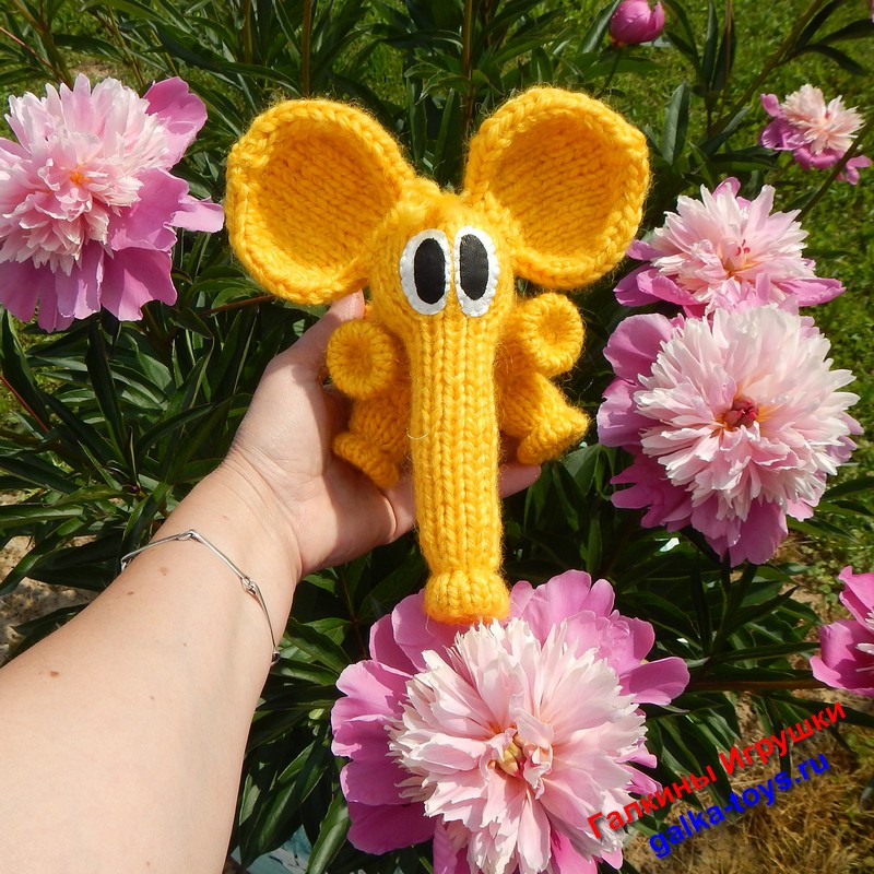 Желтый слоник мягкая игрушка. — изображение 5