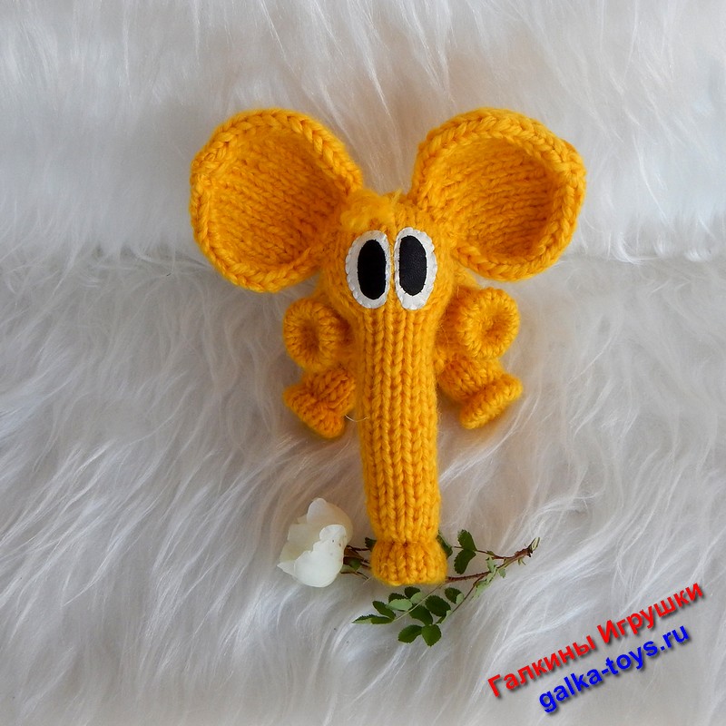 Желтый слоник мягкая игрушка. — изображение 6
