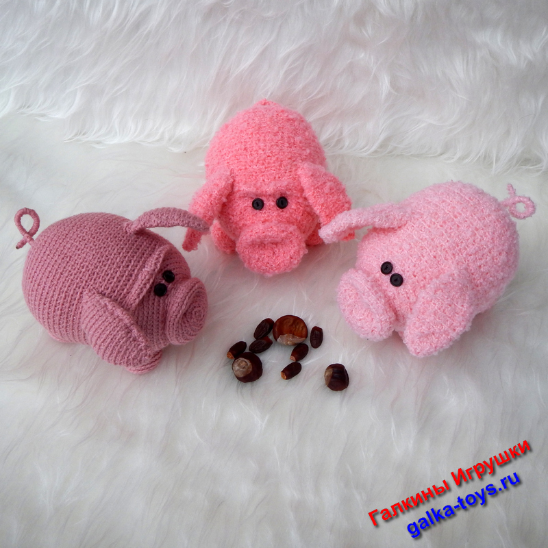 Вязаная свинка — изображение 6