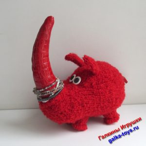 Игрушка носорог