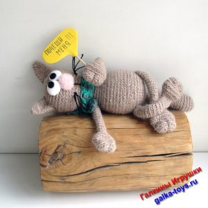 Мягкая игрушка котенок