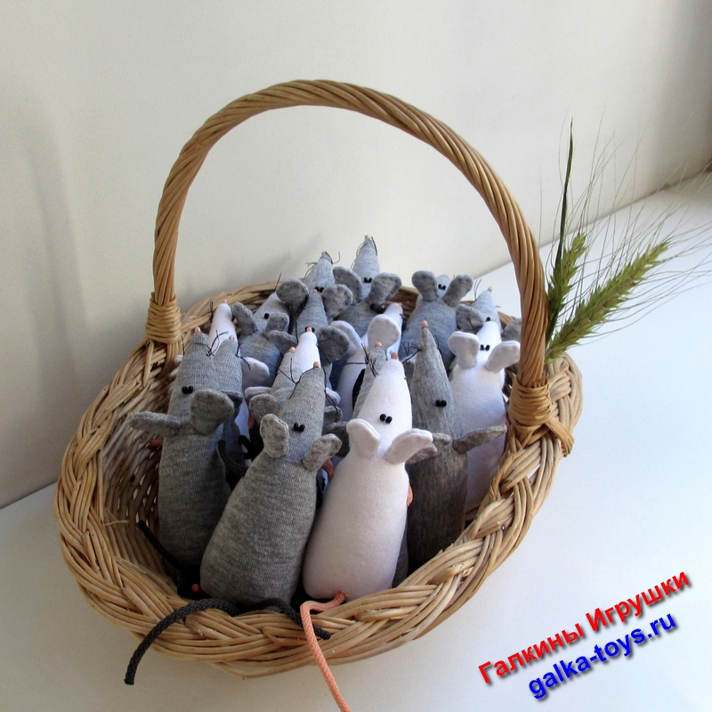 Мышка мягкая игрушка — изображение 4