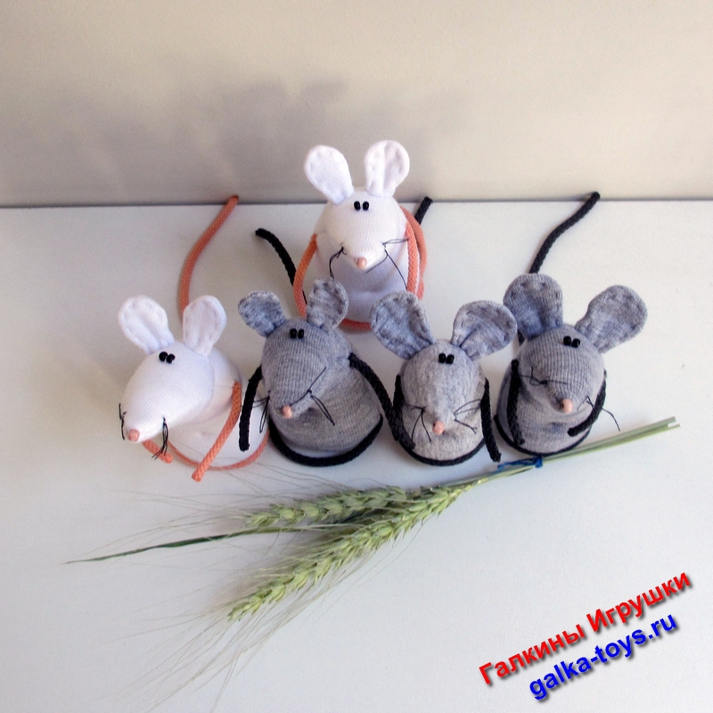 Мышка мягкая игрушка — изображение 7