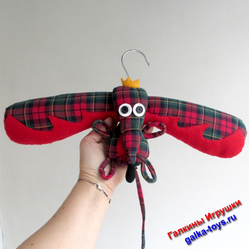 Детские плечики для одежды - симпатичная крыска