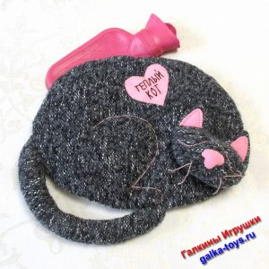 Оригинальная грелка подушка - ваш личный пестрый кот для здоровья