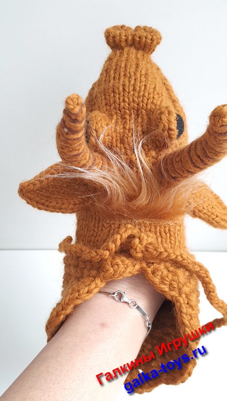 Вязаные тапки Сайгаки — изображение 6