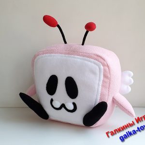 Смешная подушка игрушка — телевизор