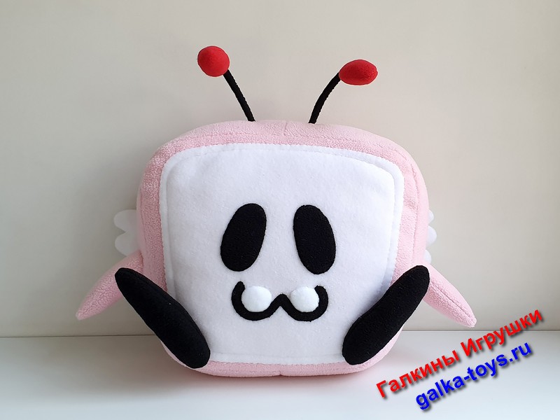 Смешная подушка игрушка — телевизор — изображение 3