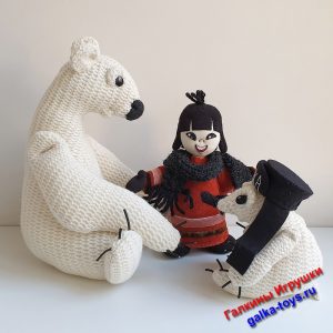 Герои мультфильма Умка ищет друга