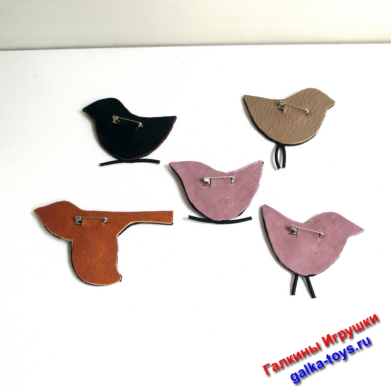Красивые брошки птички — изображение 5