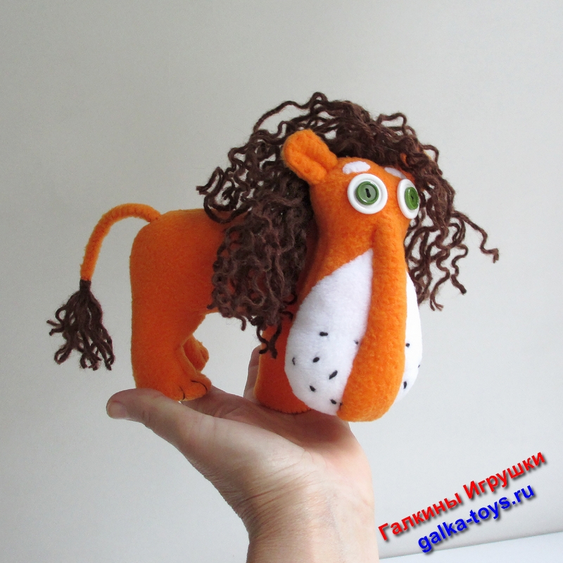 мягкая игрушка лев купить