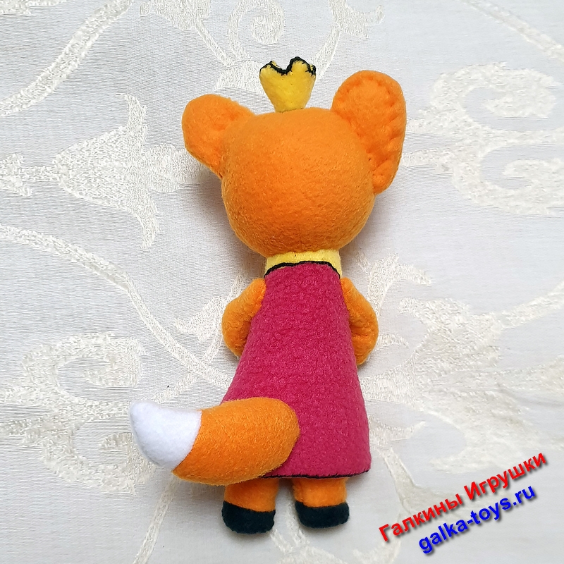 Игрушка лисенок по рисунку ребенка — изображение 4