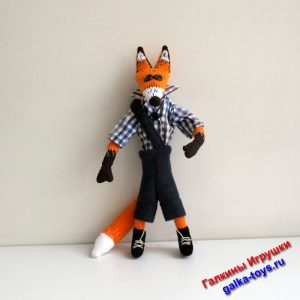 Игрушечная Лиса с крыльями