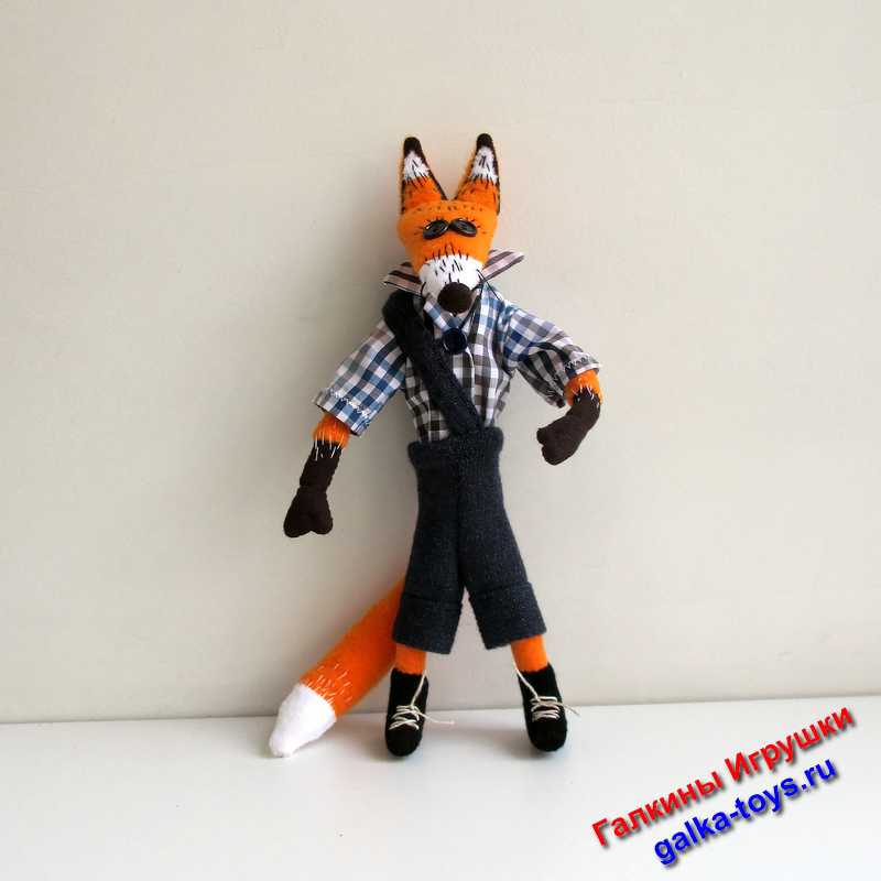 Игрушечная Лиса с крыльями