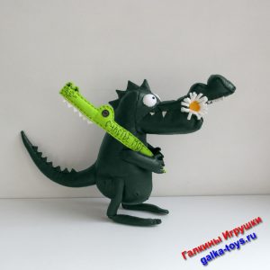 Мягкая игрушка Крокодил с зубами