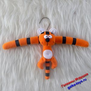 Мягкая вешалка для одежды милый маленький Тигренок.