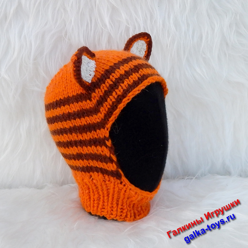 детский шлем тигр