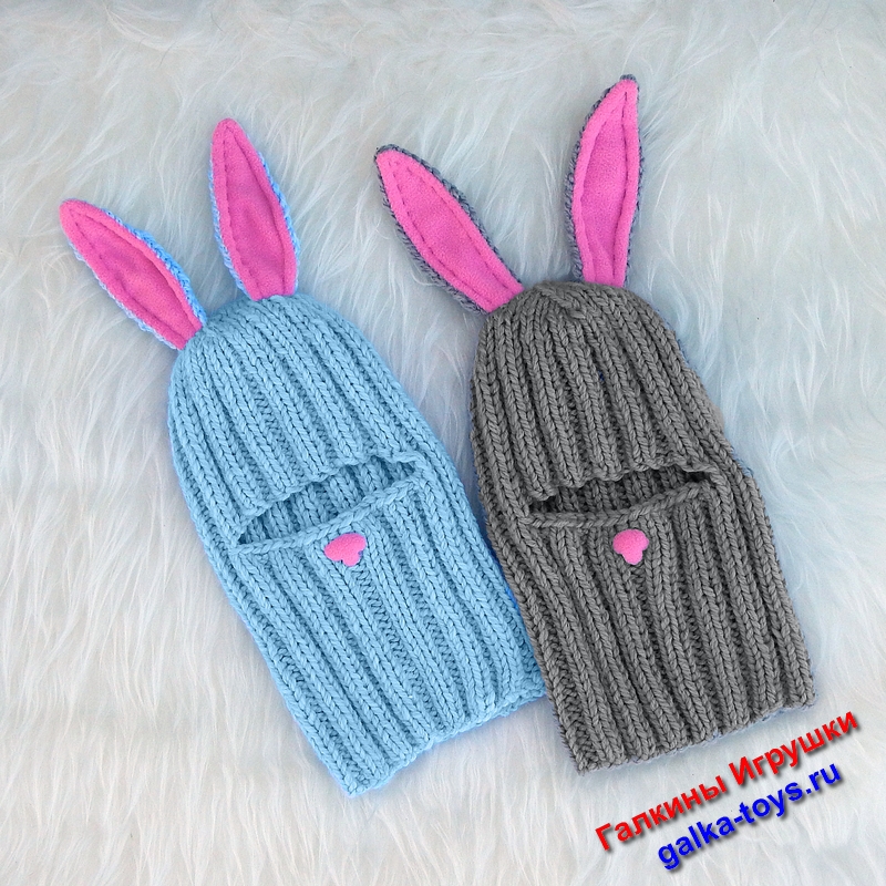 балаклава для девочек с ушками