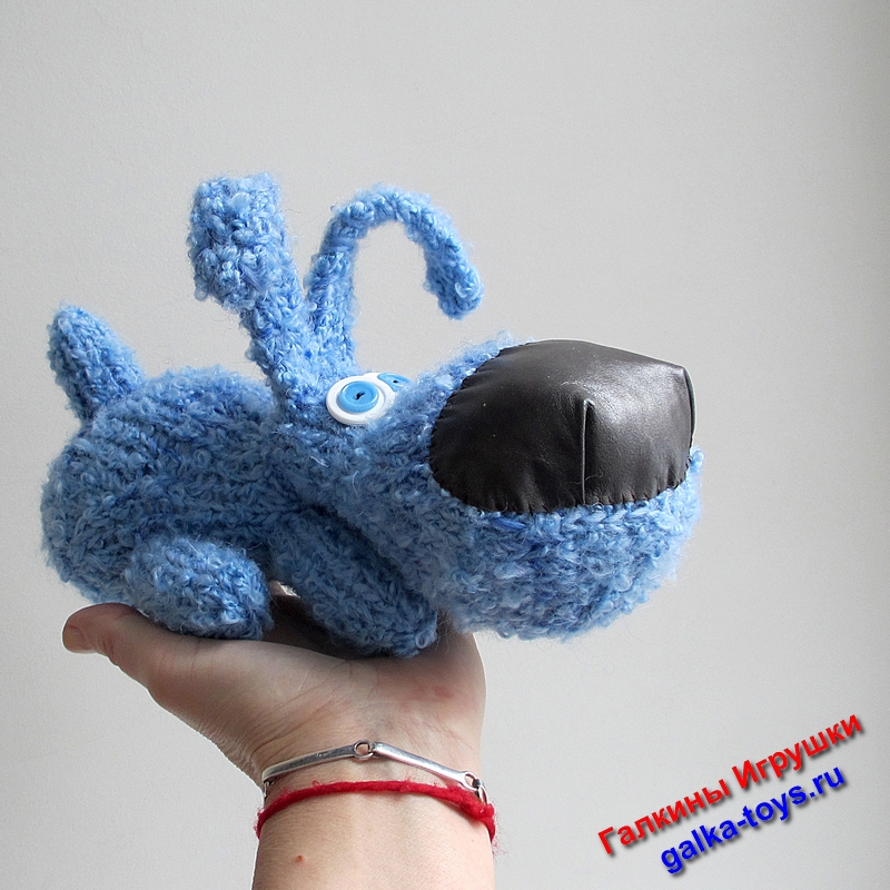 голубой щенок игрушка купить