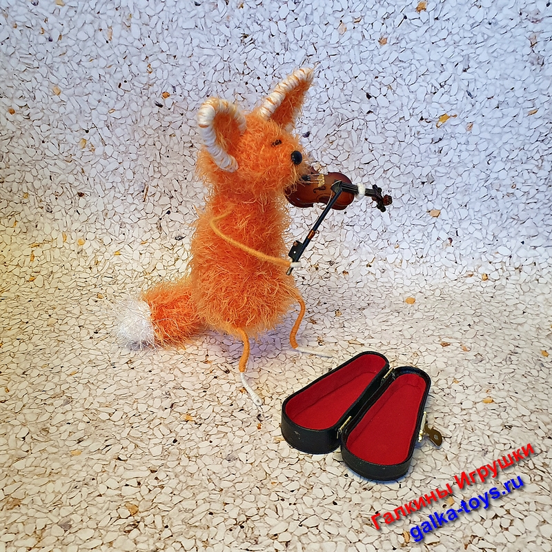 купить мягкую игрушку лисичку