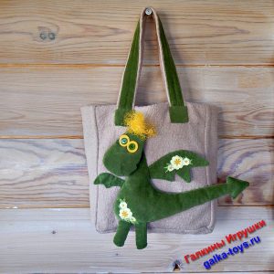 Сумка для девочки подростка веселый Дракон