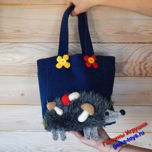 Сумка для девочки подростка милый Еж